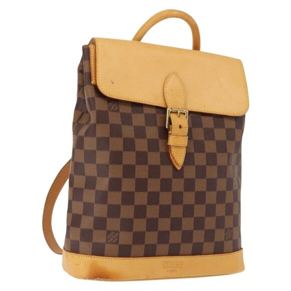 LOUIS VUITTON Damier Ebene Arlucan Backpack N99038 LV Auth bs30076 - Picture 1 of 16